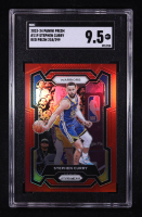 Stephen Curry 2023-24 Panini Red Prizm #119 #218/299 (SGC 9.5) at PristineAuction.com