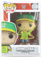 John Cena Signed WWE #136 Funko Pop! Vinyl Figure (JSA) at PristineAuction.com
