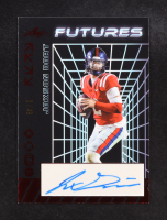 Jaxson Dart 2024 Leaf Futures Autographs Red #AJD2 #03/49 RC at PristineAuction.com