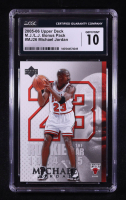 Michael Jordan 2005-06 Upper Deck M.J./L.J. Bonus Pack #MJ26 (CGC 10) at PristineAuction.com