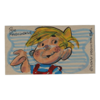 Ron Ferdinand Signed "Dennis The Menace" Hand-Drawn Sketch (JSA) at PristineAuction.com