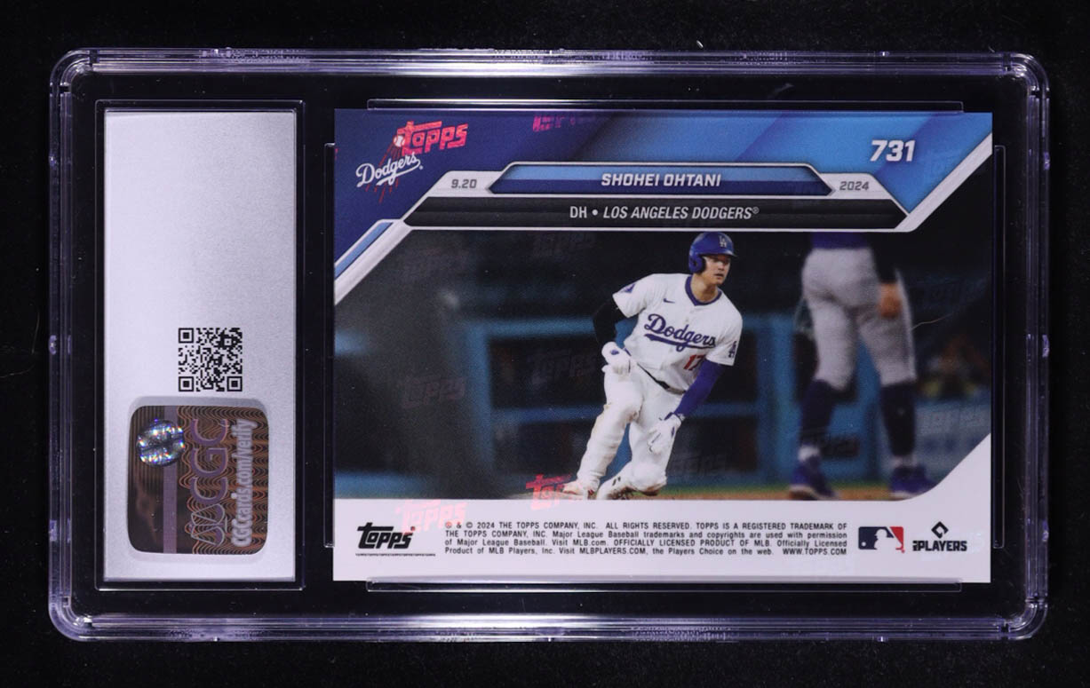 Shohei Ohtani 2024 Topps Now #731 (CGC 9) at PristineAuction.com Shohei Ohtani 2024 Topps Now #731 (CGC 9) at PristineAuction.com