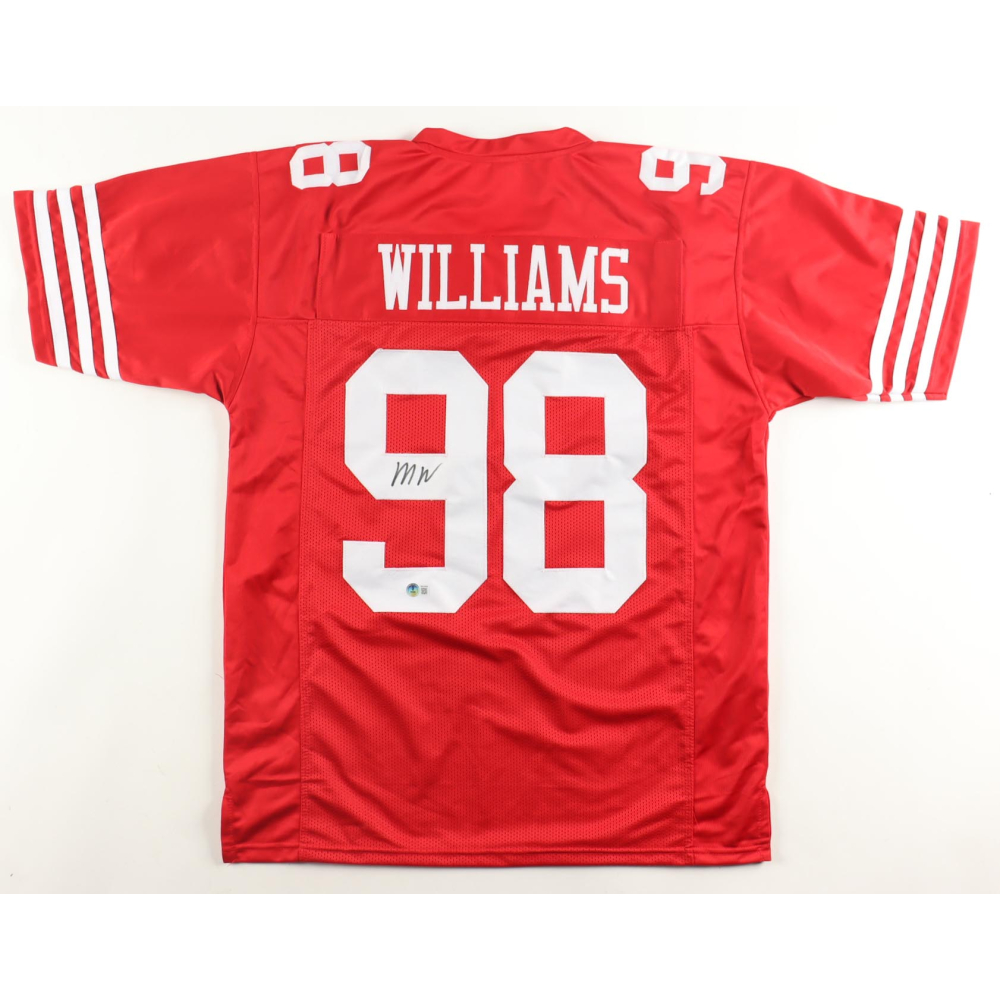 Mykel Williams Signed Jersey (Beckett) at PristineAuction.com
