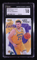 Luka Doncic 2024-25 Panini Instant Lakers Debut #LD-LAL (CGC 10) at PristineAuction.com