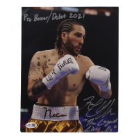 Nico Ali Walsh Signed 8.5x11 Photo Inscribed "The Legend Lives On" (JSA) at PristineAuction.com