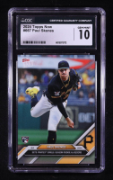 Paul Skenes 2024 Topps Now #687 RC (CGC 10) at PristineAuction.com