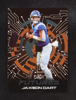 Jaxson Dart 2024 Leaf Futures Future Foil #FF21 RC at PristineAuction.com
