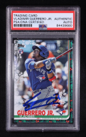 Vladimir Guerrero Jr. Signed 2019 Topps Walmart Holiday #HW167 RC (PSA) at PristineAuction.com