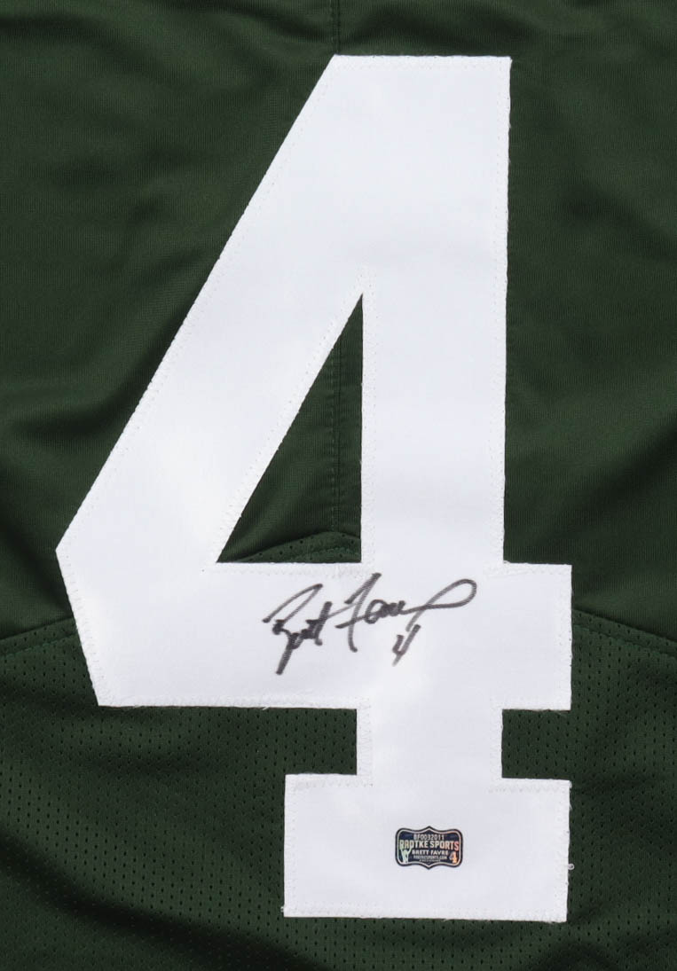Brett Favre Signed Jersey (Favre) at PristineAuction.com Brett Favre Signed Jersey (Favre) at PristineAuction.com