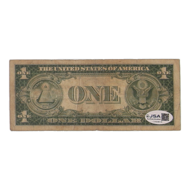 Robert Englund Signed 1935-D United States $1 One Dollar Silver Certificate - Blue Seal (JSA) at PristineAuction.com Robert Englund Signed 1935-D United States $1 One Dollar Silver Certificate - Blue Seal (JSA) at PristineAuction.com