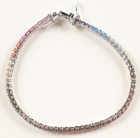 New 4 CTW Multi-Gemstone Bracelet | Estimate Retail Value $1,900 (UGL) at PristineAuction.com