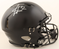 Cris Carter Signed Ohio State Buckeyes Full-Size Authentic On-Field Matte Black Alternate Speed Helmet (Beckett) at PristineAuction.com