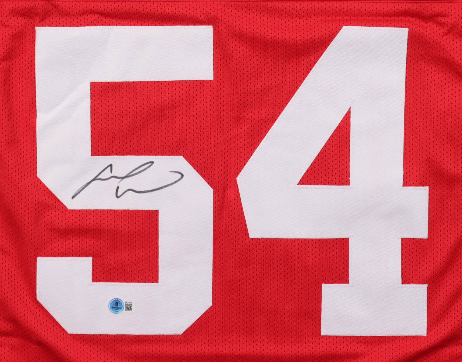 Fred Warner Signed Jersey (Beckett) at PristineAuction.com Fred Warner Signed Jersey (Beckett) at PristineAuction.com