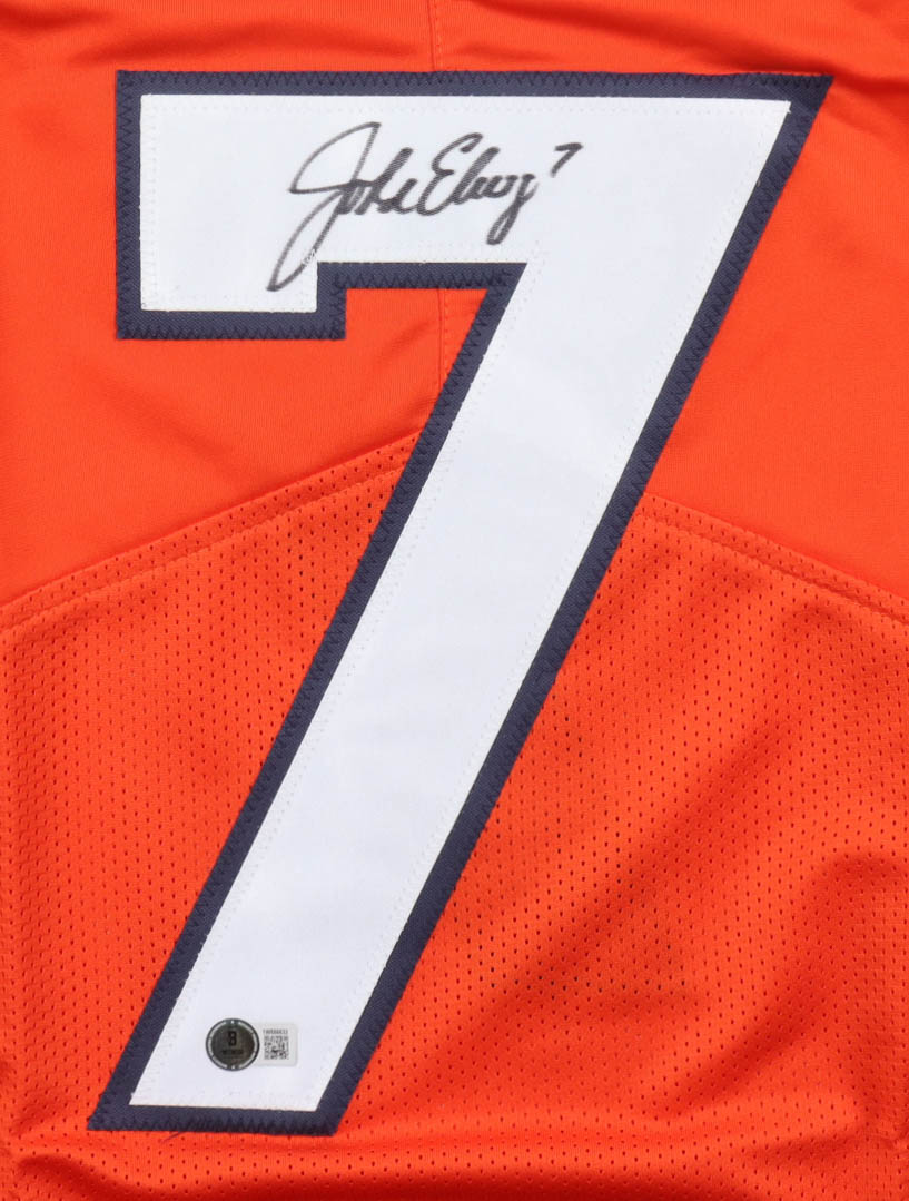 John Elway Signed Jersey (Beckett) at PristineAuction.com John Elway Signed Jersey (Beckett) at PristineAuction.com