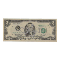 Richard Petty Signed 1976 United States $2 Two Dollar Federal Reserve (JSA) at PristineAuction.com