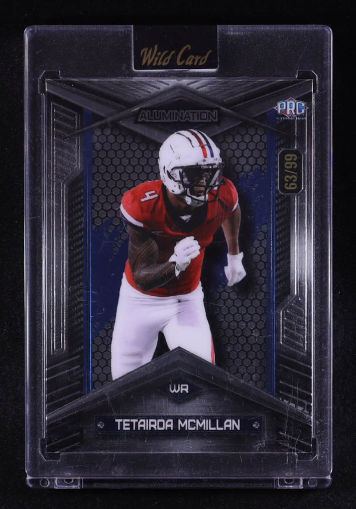 Tetairoa Mcmillan 2024 Wild Card Alumination #BC-TM RC #63/99 at PristineAuction.com Tetairoa Mcmillan 2024 Wild Card Alumination #BC-TM RC #63/99 at PristineAuction.com