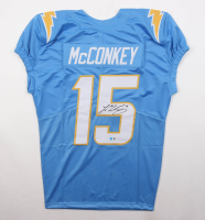 Ladd McConkey Signed Jersey (Beckett) at PristineAuction.com