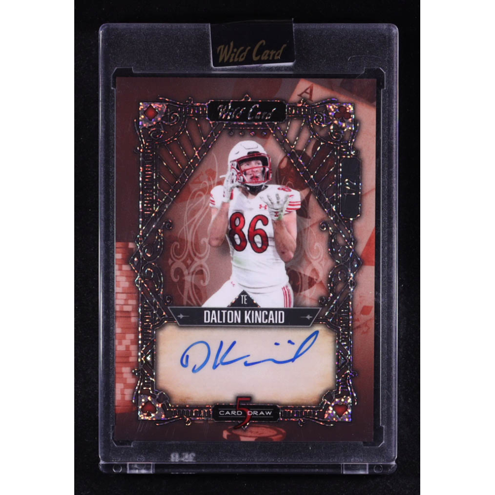 Dalton Kincaid 2023 Wild Card 5 Card Draw #5CDV-21 RC #1/2 at PristineAuction.com