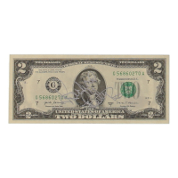 Richard Petty Signed 2017-A United States $2 Two Dollar Federal Reserve (JSA) at PristineAuction.com