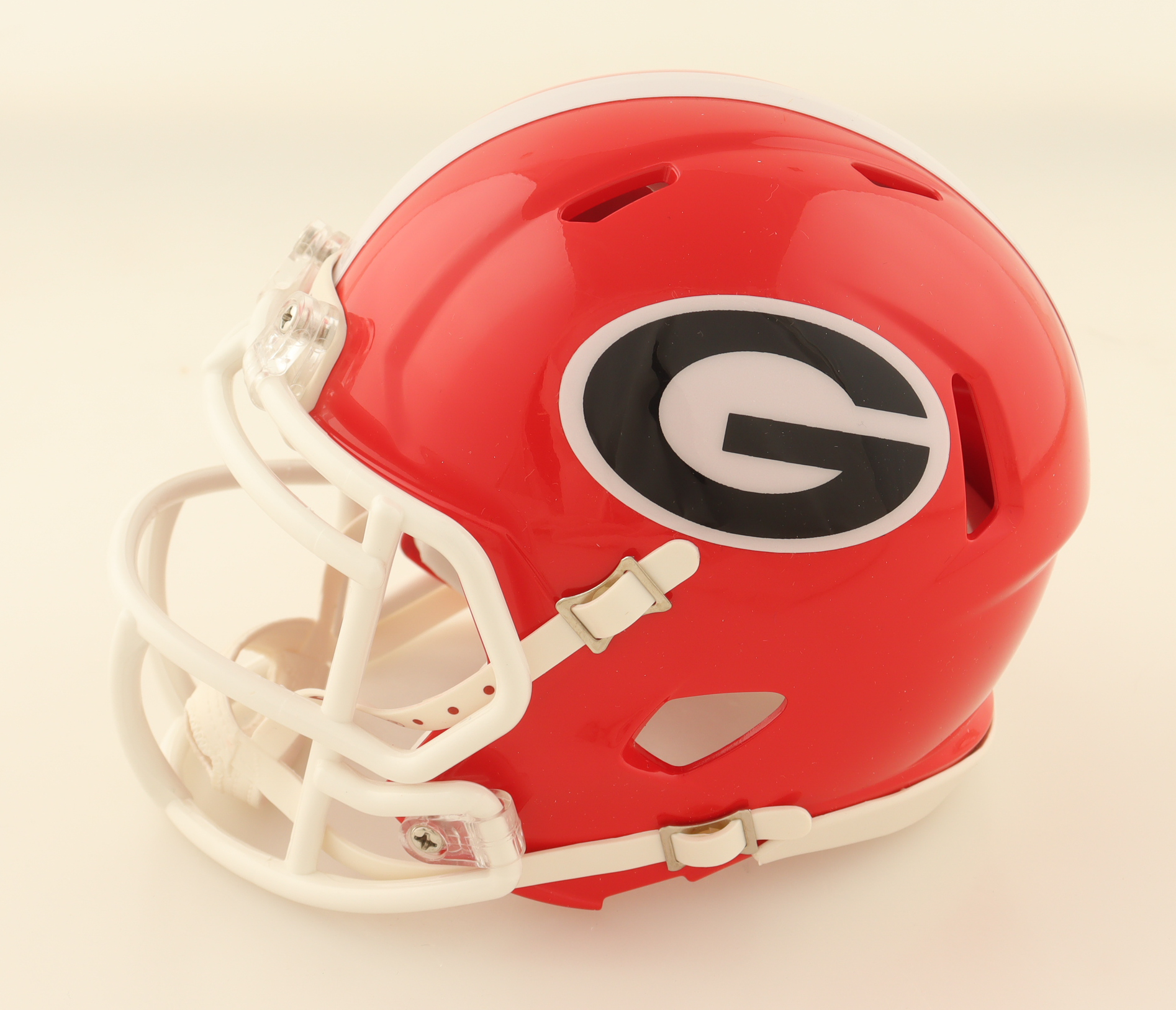 Oscar Delp Signed Georgia Bulldogs Speed Mini Helmet (Beckett) at PristineAuction.com Oscar Delp Signed Georgia Bulldogs Speed Mini Helmet (Beckett) at PristineAuction.com