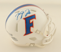 Kyle Trask Signed Florida Gators 2015 Alternate Speed Mini Helmet (Fanatics) at PristineAuction.com