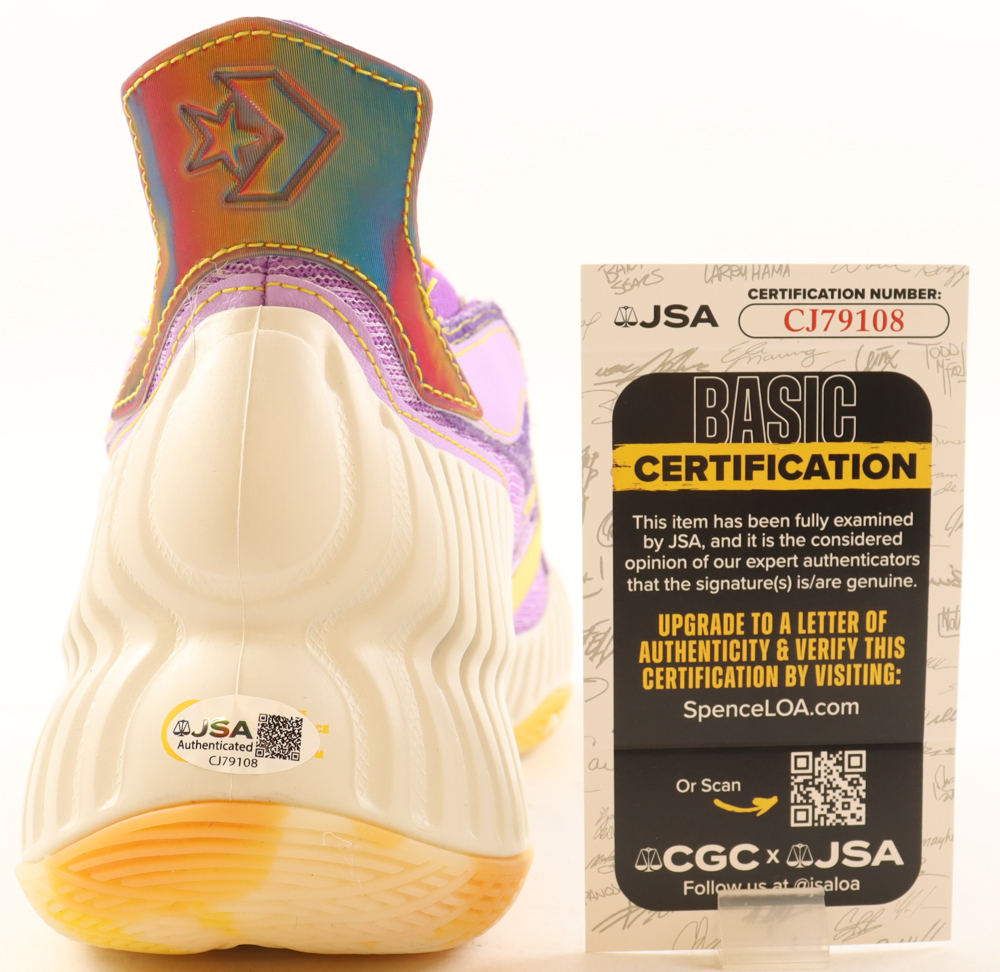 Shai Gilgeous-Alexander Signed Converse Basketball Shoe (JSA) at PristineAuction.com Shai Gilgeous-Alexander Signed Converse Basketball Shoe (JSA) at PristineAuction.com