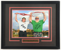 John Daly & John Daly II Signed Custom Framed Photo Display (JSA) at PristineAuction.com