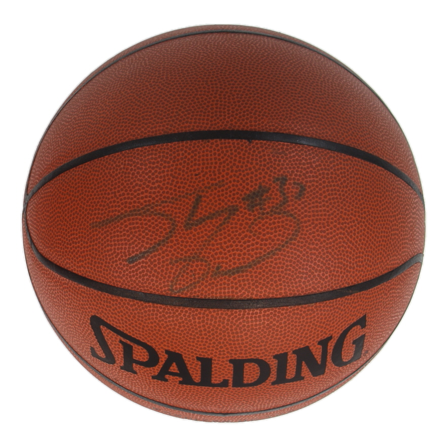 Shaquille O'Neal Signed NBA Basketball (JSA) at PristineAuction.com Shaquille O'Neal Signed NBA Basketball (JSA) at PristineAuction.com