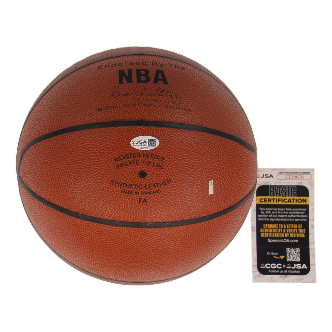 Shaquille O'Neal Signed NBA Basketball (JSA) at PristineAuction.com Shaquille O'Neal Signed NBA Basketball (JSA) at PristineAuction.com