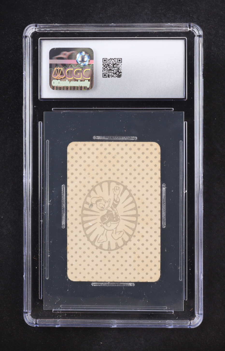 Minnie / Mickey Mouse Donald Duck Card Game 1946-48 Russell Games-2 Grey Ink Back (CGC 3) at PristineAuction.com Minnie / Mickey Mouse Donald Duck Card Game 1946-48 Russell Games-2 Grey Ink Back (CGC 3) at PristineAuction.com