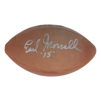 Earl Morrall Signed NFL Football (JSA) at PristineAuction.com