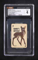 Bambi's Mother Card Game 1946-48 Russell Games-7 Grey Ink Back (CGC 4) at PristineAuction.com