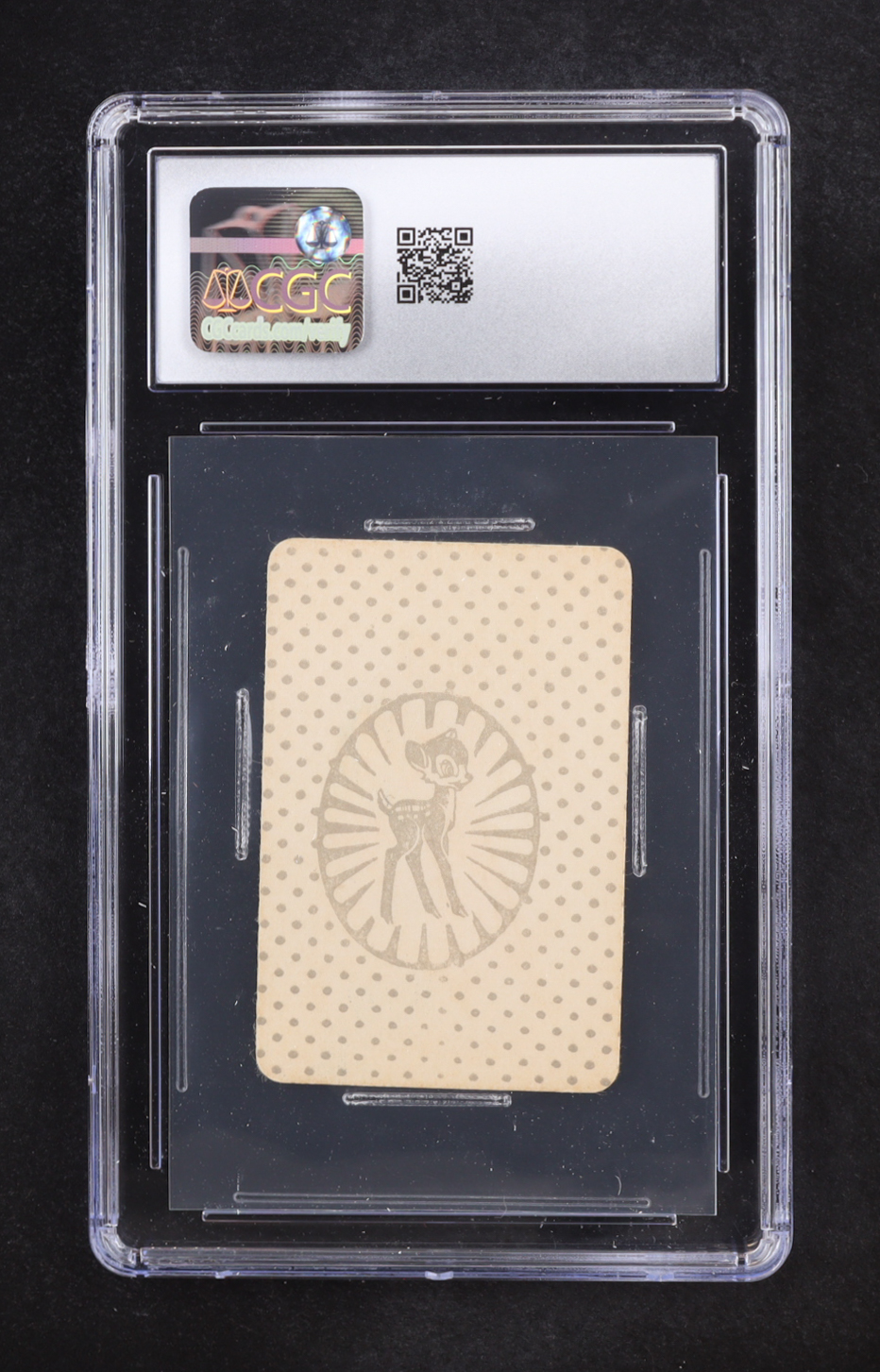Bambi Card Game 1946-48 Russell Games-I Grey Ink Back (CGC 3) at PristineAuction.com Bambi Card Game 1946-48 Russell Games-I Grey Ink Back (CGC 3) at PristineAuction.com