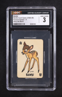 Bambi Card Game 1946-48 Russell Games-A Grey Ink Back (CGC 3) at PristineAuction.com