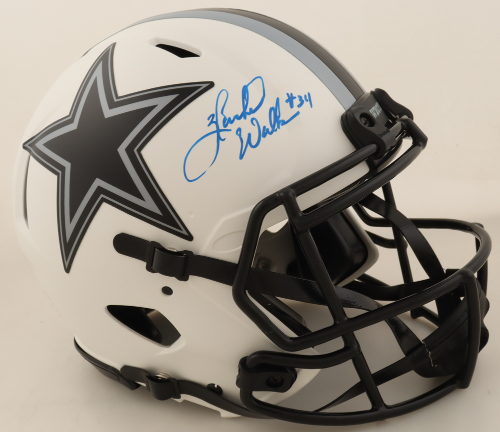 Herschel Walker Signed Cowboys Full Size Authentic On-Field Eclipse Alternate Speed Helmet (Beckett) at PristineAuction.com Herschel Walker Signed Cowboys Full Size Authentic On-Field Eclipse Alternate Speed Helmet (Beckett) at PristineAuction.com