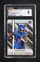 Ashton Jeanty 2024 Leaf Collective Promos Pro Set Silver Shimmer #PSB-1 RC #6/7 (CGC 9) at PristineAuction.com
