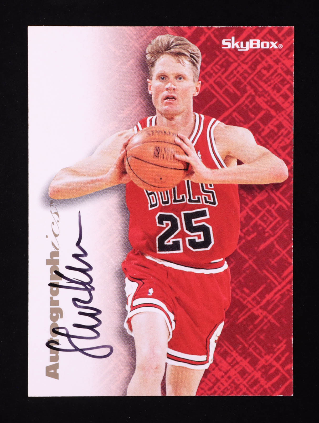 Steve Kerr 1996-97 SkyBox Premium Autographics #36 (JSA) at PristineAuction.com Steve Kerr 1996-97 SkyBox Premium Autographics #36 (JSA) at PristineAuction.com