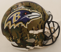 Derrick Henry Signed Ravens Full-Size Authentic On-Field Camo Alternate Speed Helmet (Beckett) at PristineAuction.com