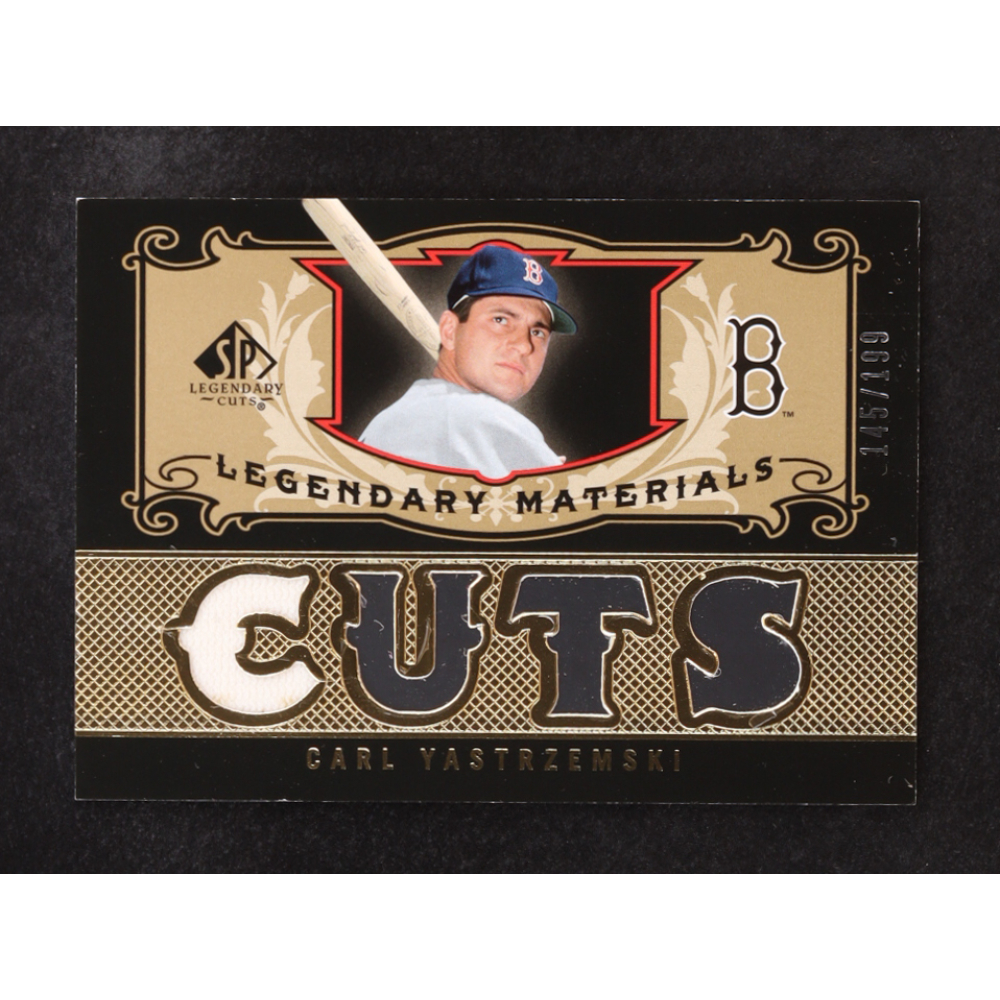 Carl Yastrzemski 2007 SP Legendary Cuts Legendary Materials #CY2 #145/199 at PristineAuction.com