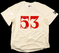 Adolis Garcia Signed Rangers Nike Jersey (Fanatics & MLB) at PristineAuction.com