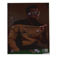 Levar Burton Signed "Star Trek" 8x10 Photo (Beckett) at PristineAuction.com