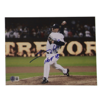 Trevor Hoffman Signed Padres 8x10 Photo Inscribed "HOF 18" (Beckett) at PristineAuction.com