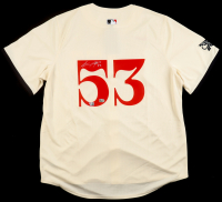 Adolis Garcia Signed Rangers Nike Jersey (Fanatics & MLB) at PristineAuction.com