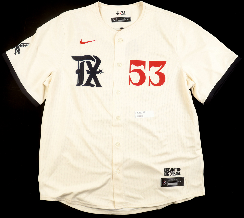 Adolis Garcia Signed Rangers Nike Jersey (Fanatics & MLB) at PristineAuction.com Adolis Garcia Signed Rangers Nike Jersey (Fanatics & MLB) at PristineAuction.com