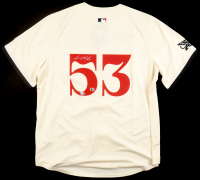 Adolis Garcia Signed Rangers Nike Jersey (Fanatics & MLB) at PristineAuction.com