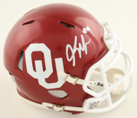 Kenneth Murray Signed Oklahoma Sooners Speed Mini Helmet (Beckett) at PristineAuction.com