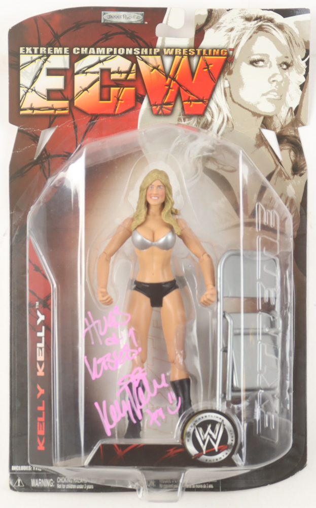 Kelly Kelly Signed WWE Extreme Championship Wrestling Action Figure Inscribed "Hugs & Kisses!" (Beckett) at PristineAuction.com Kelly Kelly Signed WWE Extreme Championship Wrestling Action Figure Inscribed "Hugs & Kisses!" (Beckett) at PristineAuction.com