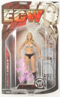 Kelly Kelly Signed WWE Extreme Championship Wrestling Action Figure Inscribed "Hugs & Kisses!" (Beckett) at PristineAuction.com