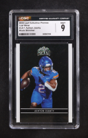 Ashton Jeanty 2024 Leaf Collective Promos Leaf Metal Black Shimmer #LB-1 RC #14/25 (CGC 9) at PristineAuction.com