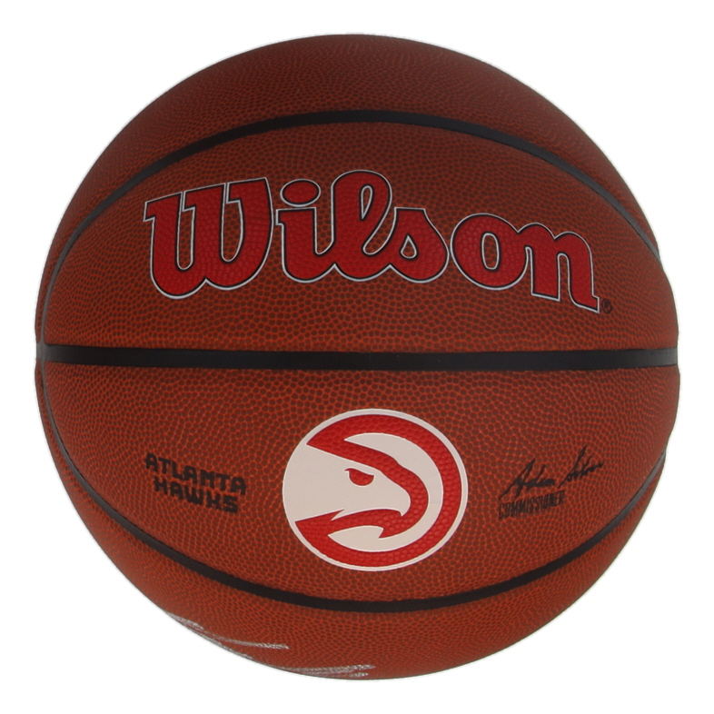 Dominique Wilkins Signed Hawks Logo Basketball (Schwartz) at PristineAuction.com Dominique Wilkins Signed Hawks Logo Basketball (Schwartz) at PristineAuction.com